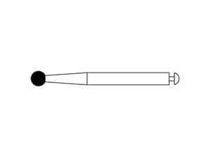 FG-Diamant / Enamel Plus Shiny, Form CS801 ISO 016, fein, Packung 3 Stück