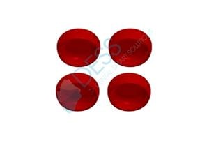 Retentionseinsätze Rot (450 g), Packung 4 Stück