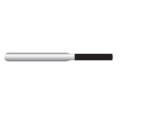 HS-Diamant Zylinder, Form KS KS1, SC supergrob (schwarz), Packung 5 Stück