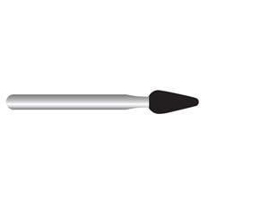 HS-Diamant Knospe, Form 369 ISO 025, M mittel (blau), Packung 5 Stück