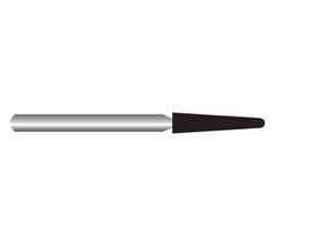 HS-Diamant konisch rund, Form 856 ISO 018, SC supergrob (schwarz), Packung 5 Stück