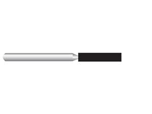 HS-Diamant zylindrisch lang, Form 837 ISO 016, XC extra grob (schwarz), Packung 5 Stück