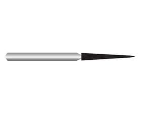 HS-Diamant konisch spitz, Form 859 ISO 014, SF extrafein (gelb), Packung 5 Stück