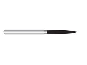 HS-Diamant Flamme, Form 863 ISO 012, SF extrafein (gelb), Packung 5 Stück