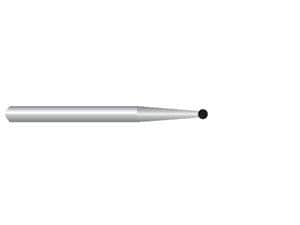 HS-Diamant rund, Form 801 ISO 009, M mittel (blau), Packung 5 Stück