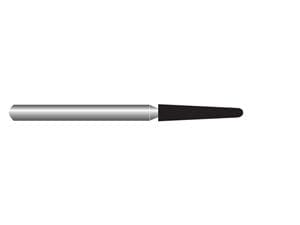 HS-Diamant konisch rund, Form 856 ISO 016, SC supergrob (schwarz), Packung 5 Stück