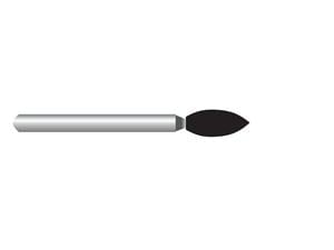 HS-Diamant Knospe, Form 368 ISO 023, SF extrafein (gelb), Packung 5 Stück