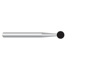 HS-Diamant rund, Form 801 ISO 023, M mittel (blau), Packung 5 Stück