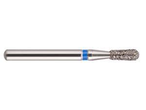 HS-Diamant Birne, Form 830 ISO 014, M mittel (blau), Packung 5 Stück