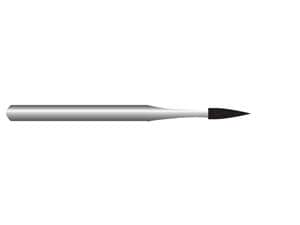 HS-Diamant Flamme, Form 889 ISO 010, SF extrafein (gelb), Packung 5 Stück