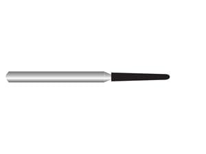 HS-Diamant konisch rund, Form 856 ISO 012, C grob (grün), Packung 5 Stück