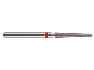 HS-Diamant konisch rund, Form 850 ISO 014, F fein (rot), Packung 5 Stück