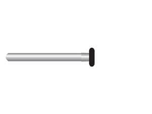 HS-Diamant Rad, Form 818 ISO 035, M mittel (blau), Packung 5 Stück