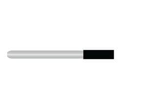 HS-Diamant zylindrisch lang, Form 836 ISO 018, C grob (grün), Packung 5 Stück