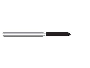 HS-Diamant zylindrisch spitz, Form 885 ISO 012, C grob (grün), Packung 5 Stück