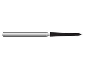 HS-Diamant Torpedo Konisch, Form 879K ISO 014, SC supergrob (schwarz), Packung 5 Stück