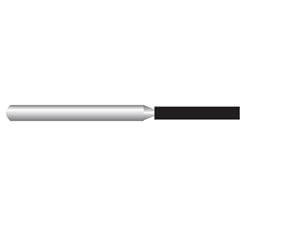 HS-Diamant zylindrisch lang, Form 837 ISO 012, SC supergrob (schwarz), Packung 5 Stück