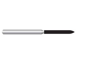 HS-Diamant Torpedo, Form 879 ISO 012, C grob (grün), Packung 5 Stück