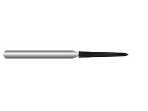 HS-Diamant Torpedo Konisch, Form 879K ISO 012, M mittel (blau), Packung 5 Stück