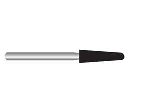 HS-Diamant konisch rund, Form 856 ISO 025, M mittel (blau), Packung 5 Stück