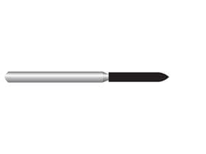 HS-Diamant Torpedo, Form 878 ISO 012, C grob (grün), Packung 5 Stück