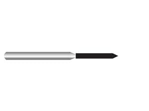 HS-Diamant zylindrisch spitz, Form 885 ISO 010, M mittel (blau), Packung 5 Stück