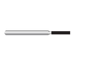 HS-Diamant zylindrisch lang, Form 836 ISO 010, M mittel (blau), Packung 5 Stück