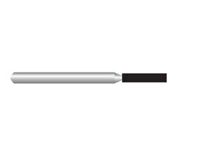 HS-Diamant zylindrisch lang, Form 836 ISO 012, SC supergrob (schwarz), Packung 5 Stück