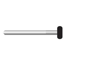 HS-Diamant Rad, Form 909 ISO 040, C grob (grün), Packung 5 Stück