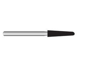 HS-Diamant konisch rund, Form 856 ISO 021, M mittel (blau), Packung 5 Stück