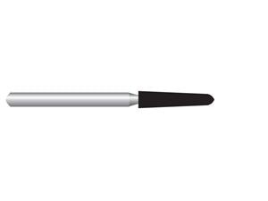 HS-Diamant Torpedo Konisch, Form 878K ISO 018, SC supergrob (schwarz), Packung 5 Stück