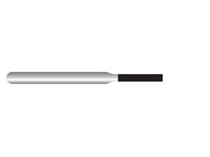 HS-Diamant zylindrisch rund, Form 836KR ISO 010, C grob (grün), Packung 5 Stück