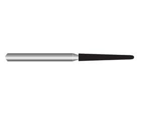 HS-Diamant konisch rund, Form 850 ISO 014, SC supergrob (schwarz), Packung 5 Stück