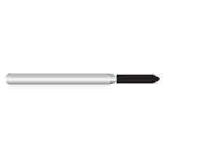 HS-Diamant Torpedo, Form 877 ISO 010, M mittel (blau), Packung 5 Stück