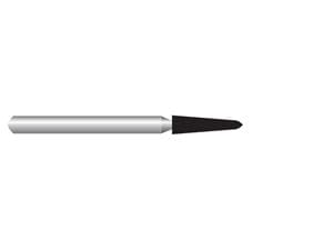HS-Diamant Torpedo, Form 877K ISO 016, C grob (grün), Packung 5 Stück