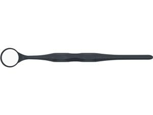 RELAX Mundspiegel Größe 4 (Ø 22 mm), Ultra - Standardpackung Anthrazit, Packung 10 Stück