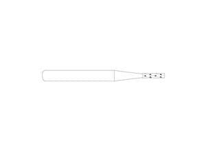 NeoBurr FG.TC, Zylinder kreuzverzahnt FG.TC 556SS, ISO 008, kurz, Packung 10 Stück