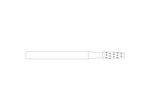 NeoBurr chirurgisch FG, konisch kreuzverzahnt FG.TC 702SL, ISO 016, Packung 10 Stück