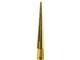 NeoBurr chirurgisch Esthetic Finishing FG, konisch spitz, 10 gerade Schneiden FG.TC EF9, ISO 014, Packung 10 Stück