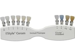 IPS Style® Ceram Material Farbschlüssel Farbschlüssel für Incisal / Transpa