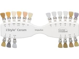 IPS Style® Ceram Material Farbschlüssel Farbschlüssel für Impulse