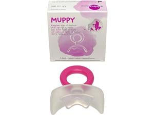 Muppy® Käppchen, elastisch Größe I, klein (Ring, beere) für das Milchgebiss