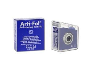 Bausch Arti-Fol® einseitig 22 mm BK 23, blau, Spender 20 m