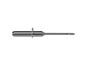 Fräser für Wachs & Kunststoffe (PMMA) für K-/S-/R-/E4/5-Modelle, Silber Einzahn-Radiusfräser, Ø 1 mm