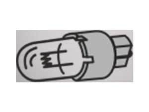 Halogenlampe Grüner Sockel für Instrumentenschlauch Motos SL