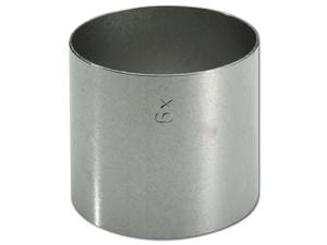 Muffelring aus Edelstahl Größe 6, Ø 65 mm