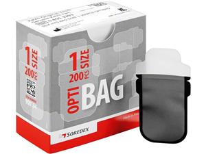 OPTIBAG - Schutzhüllen Größe 1, 2,4 x 4 cm, Packung 200 Stück
