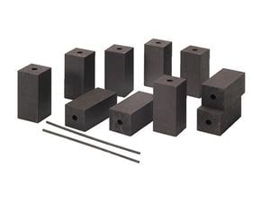 Aktiv-Karbon Packung 10 Stück und 2 Haltestifte