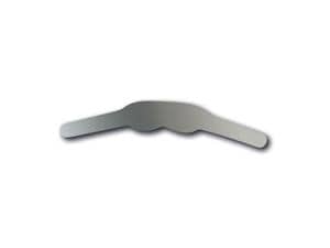 Poly Matrizen Stärke 0,03 mm, Höhe 6,5 / 7,5 mm, Packung 50 Stück