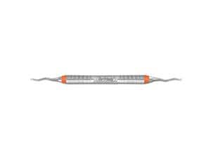 Standard Gracey-Kürette, Griff 7 Satin Steel Colours Figur 211/212, orange